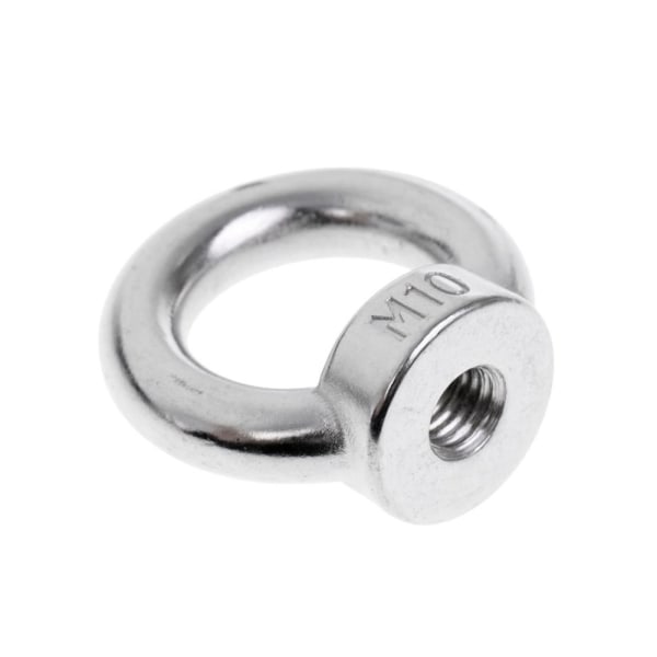 M6/m8/m10/m12-m22 rustfritt stål 304 rustfritt stål mutter 10mm