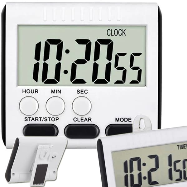 Digital Magnetisk Kjøkkentimer - Elektronisk Timer for Perfekt Matlaging-FA-