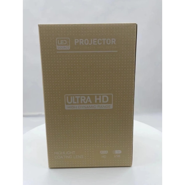 Projektor 4K Android 11 Dual Wifi6 200 Bt5.0 1080p 1280*720p Vit