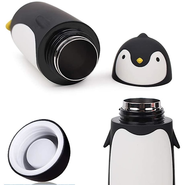 Penguin Termos Rejsekrus i Rustfrit Stål til Te, Vandflaske, Kaffebeholder