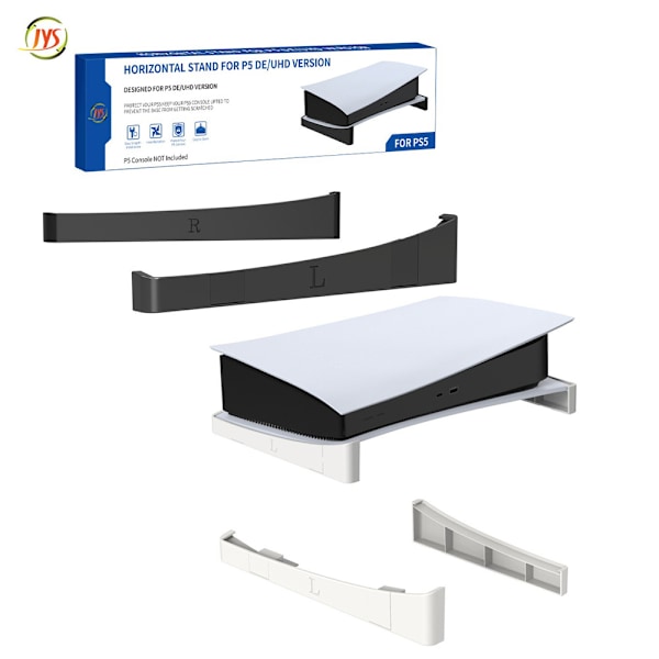 PS5 Horisontalt Stativ, Base Stativ, Kompatibelt med Digitale Utgaver