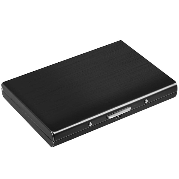 Korthållare med Fack / RFID-skyddad Plånbok - Kortfodral 93 black