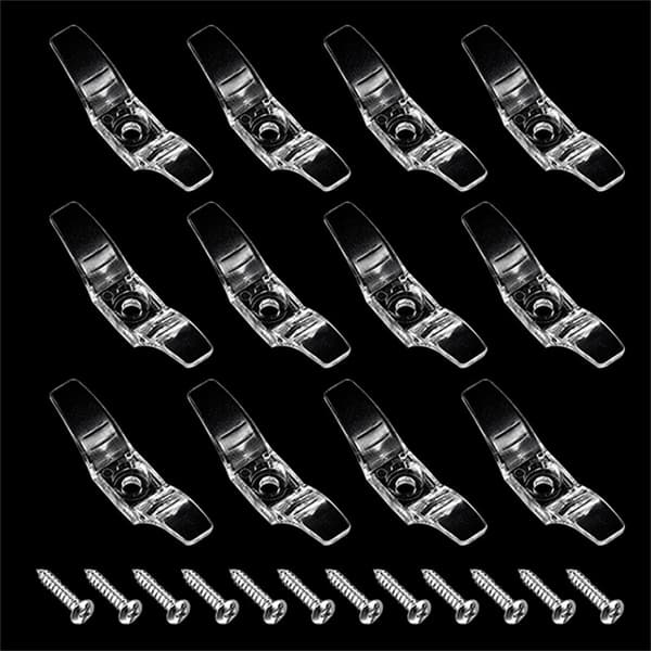 Blind Cord Cleats Safety Rope Cleats, Blind Cord Winder with Screws 12 Set-FA-