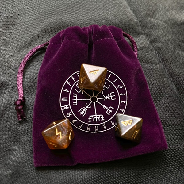 3 stk Harts Tærninger Sæt 8-sidede Runde Tærninger Resin Assorterede Polyhedriske Tærninger Sæt Polyhedrisk Divination Bordplade Tærning Purple 0.02