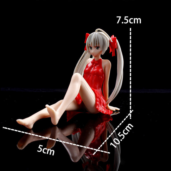 Bilpynt Yosuga Kasugano Sora PVC Action Figur Anime Leker Red