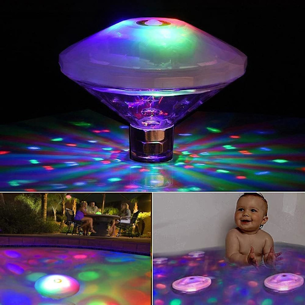 Underwater LED Lys, Pond Lys Flydende Lampe Co