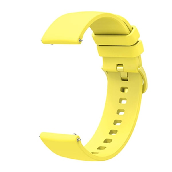 SKALO Silikonearmbånd til Amazfit GTS 4 Mini - Flere farver yellow 32