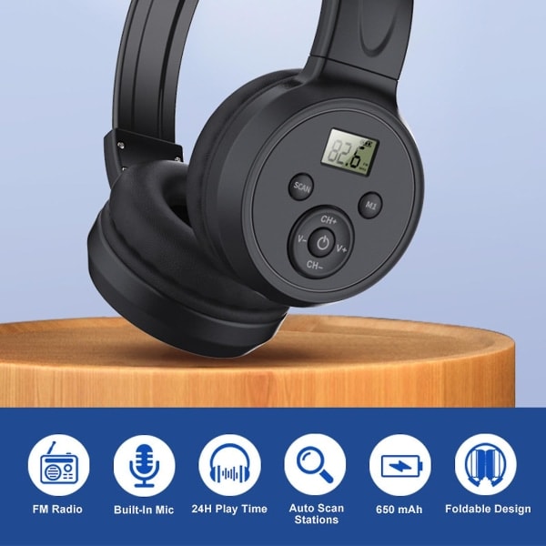 FM-radiohodetelefoner for best mottak - Foldbare FM-hodetelefoner