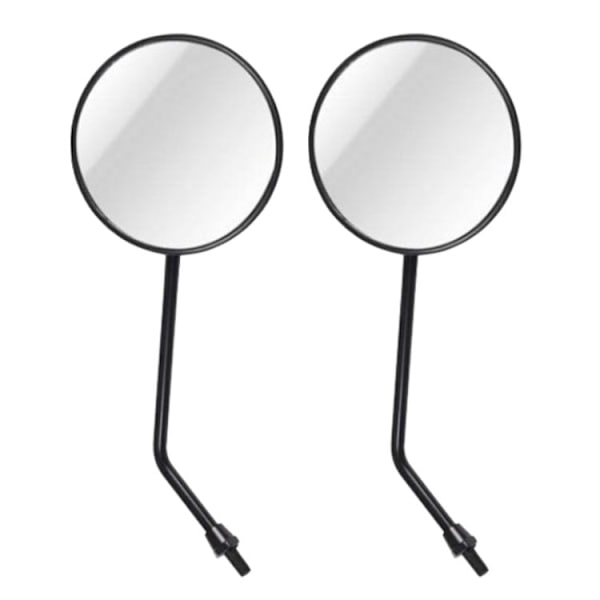 2-pack - Bak- och Sidospegel för Motorcykel 600 black
