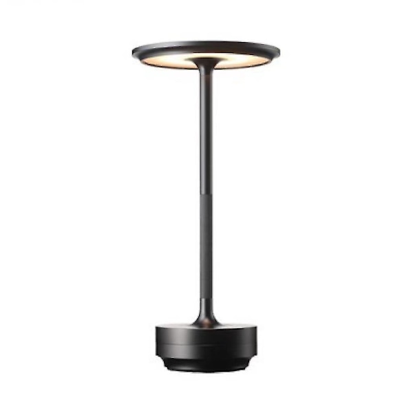 Trådløs Bordlampe Dæmpbar Vandafvisende Metal USB Opladbar Bordlampe - 1 stk