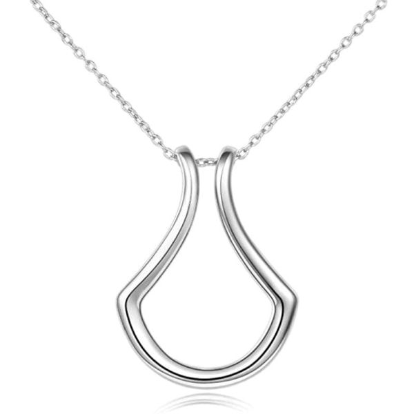Ringhållare Halsband för Kvinnor Flickor Ringhållare Halsband