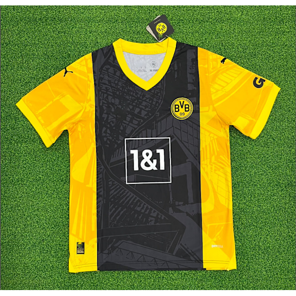 Borussia Dortmund lyhythihainen jalkapallopaita kausi 2425 Nopeasti kuivuva hengittävä urheiluvaate Special Edition-FA3- Special Edition L