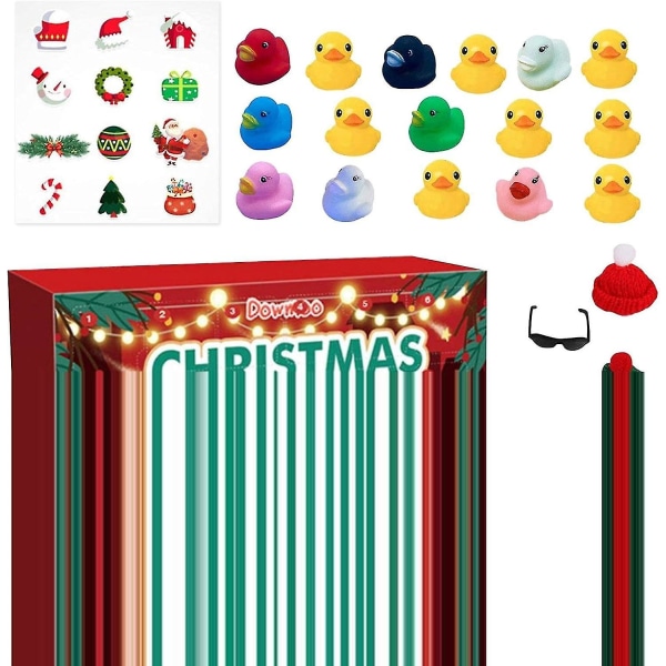 Gummi Anka Advent 2023, Advent 2023 Barn, Advent Anka Bad Till 1016 ducks8 AccessoriesL