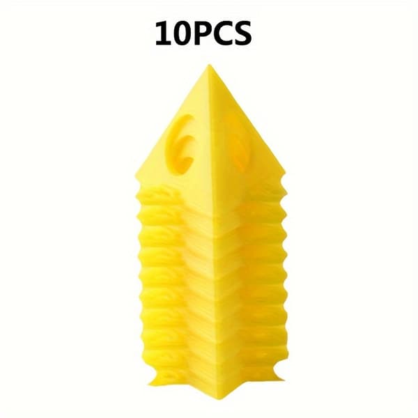 10-pack plastfärgbrickställ - triangelhållare, bärbara målarstöd och torkställ -FA-