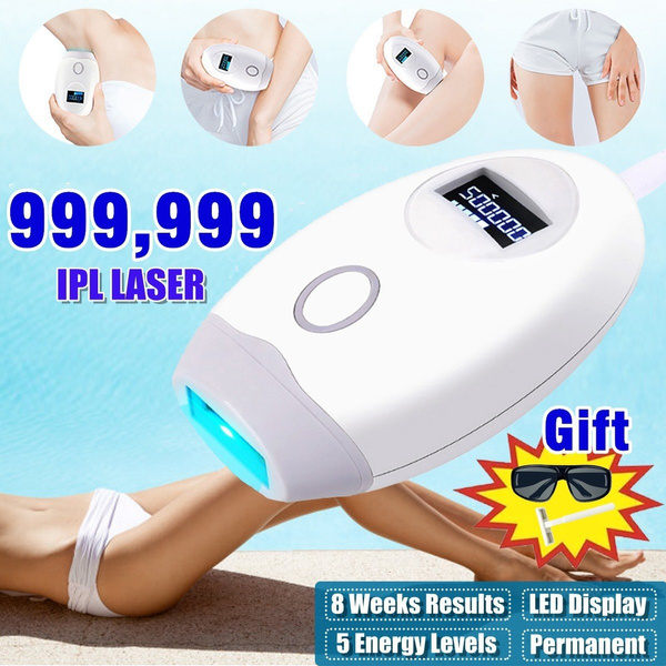 999 999 Blink Smertefri 5 NIVEAUER Elektrisk Epilator Laser