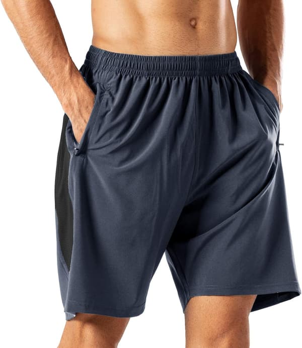 Uformell hurtigtørkende treningsshorts for menn – løping eller treningsstudio – FA-
