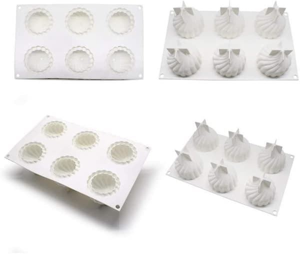 Silikon Mousse Tårtform - 3D Bakform för Kakor - DIY Dessertform-FA6-