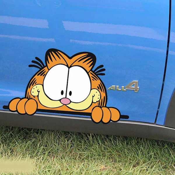 Garfield kikker bildekorasjon klistremerke 2 stk