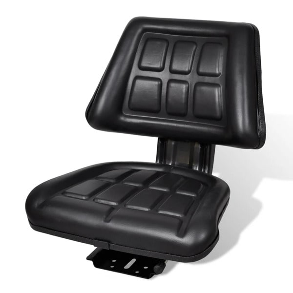 vidaXL Traktorin istuin black 11050