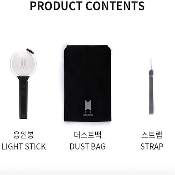 BTS Official Lightstick Map of the Soul Special Edition (en-FA-