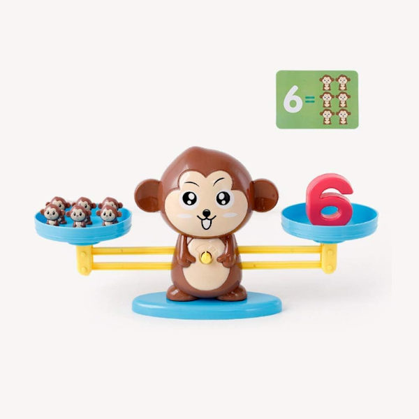 Apinavaaka Montessori -opetuslelu matematiikan oppimiseen