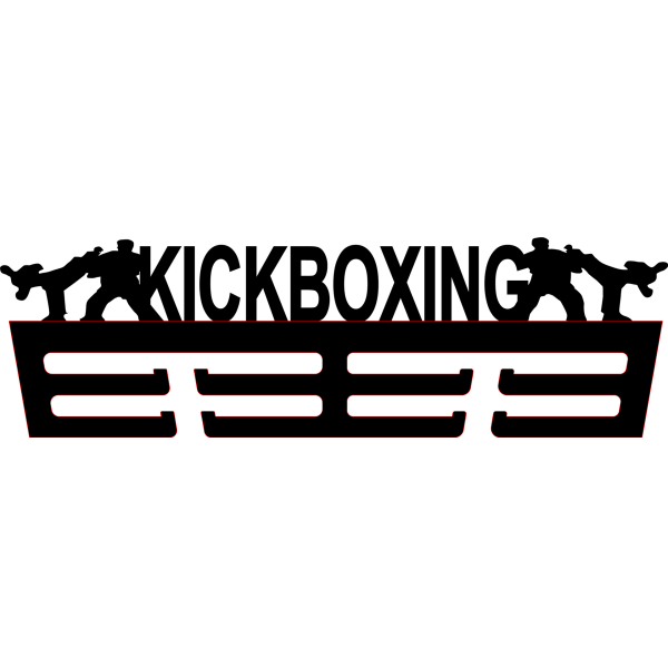 Medaljestativ 1 stk. KICKBOXING