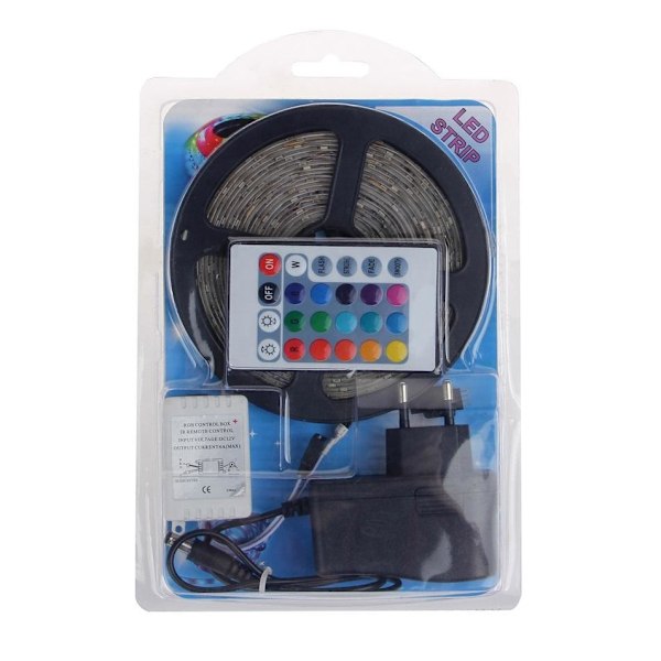 5m IP65 LED-stripe RGB SMD5050 Multicolor 1x multicolor