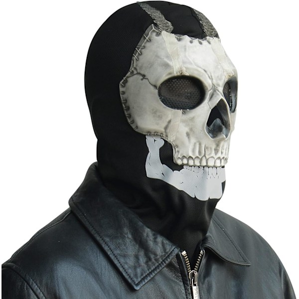 COD Ghost Mask Kallopää Helmask MW2 Cosplay Kostyymask Urheiluun Halloween Cosplay