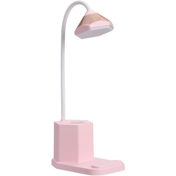 Bordlampe, varmt hvitt lys USB oppladbar justerbar berøring