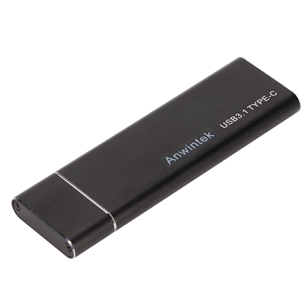 SSD-kabinet M.2 NGFF PCIE NVMe til USB3.1 10G Høj hastighed 2230/2242/2260/2280 Bærbar harddiskboks 0.1