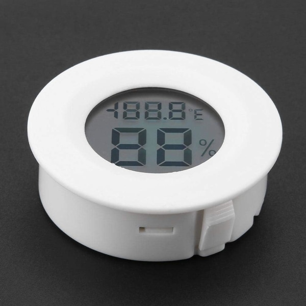 Mini digital LCD-termometer hygrometer husdjur elektronisk fuktighet