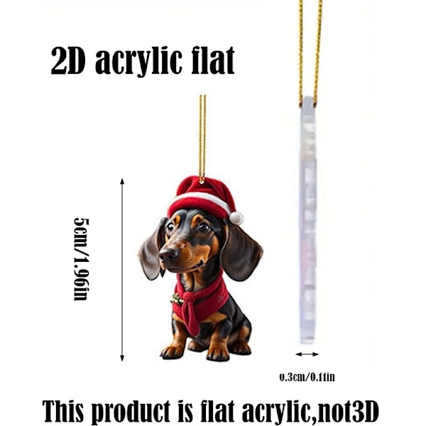 Ny 2024 Dachshund Julekalender