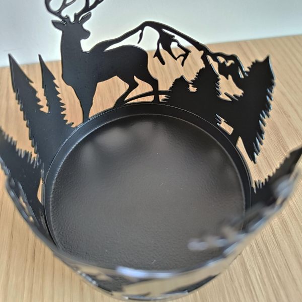 Kreativ Järnljusstake Cirkulär Ljusstake HJORTHJORT Deer Deer