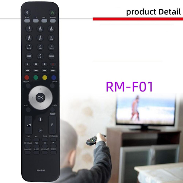 Ersättningsfjärrkontroll för HDR Freesat Humax FOXSAT RM- rm-f09