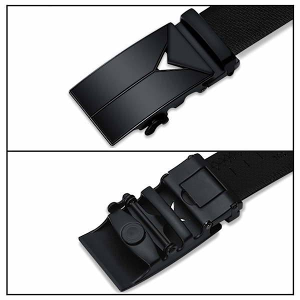 Herr Ratchet Automatiskt Bälte 35mm Bredd Läderbälte-SS1-
