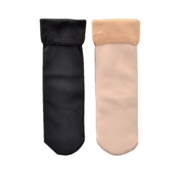 Winter Thick Warm Fleece Snow Socks:Comfortable Leg Warmer Socks