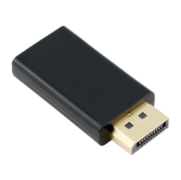 DisplayPort - HDMI -sovitin black 12