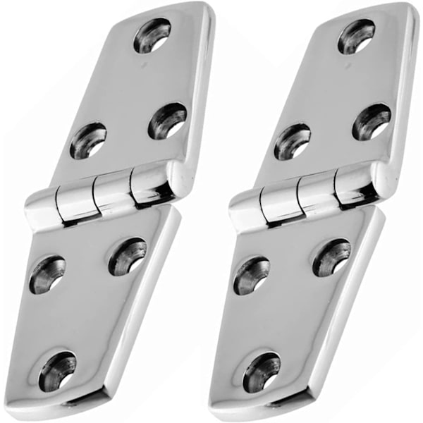 Marine hængsler 2 stk. 316 rustfrit stål 102*38mm skabslåge hængsel
