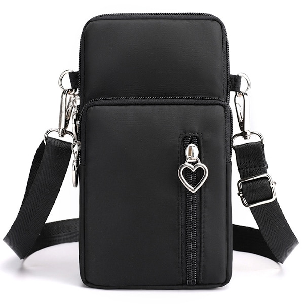 Pieni crossbody-lompakko puhelinlaukku naisille mini crossbody-käsilaukku