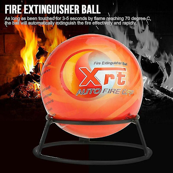 Fireball Automatisk Brandslukker Bold Brandssikkerhedskugler Sikker Giftfri-mxbc