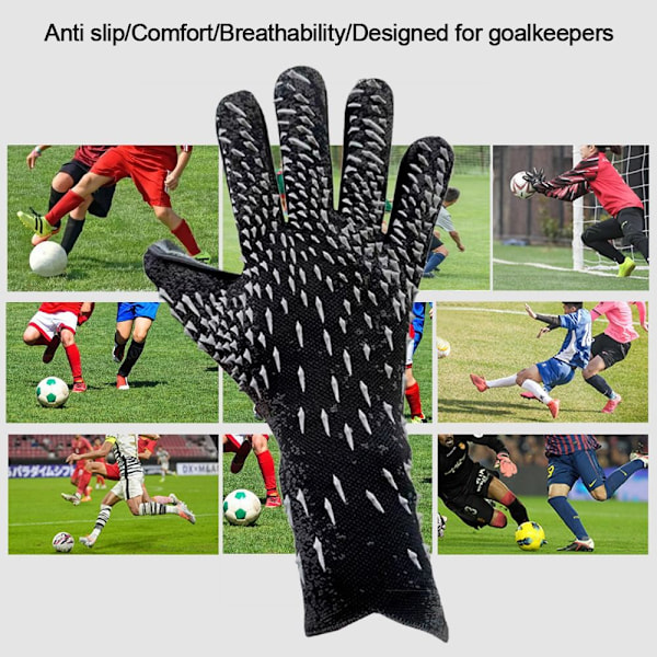 Målvaktshandskar Fotbollshandskar GRÖN STORLEK 6 yz grön green size 6
