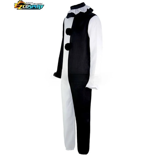 Art The Clown Cosplay Film Terrifier 2 Art The Clown Cosplay Kostyme Jumpsuit Maske Halloween Kostymer Maske for Menn Kvinner Maske B(one size) XXL Mask B(one size)