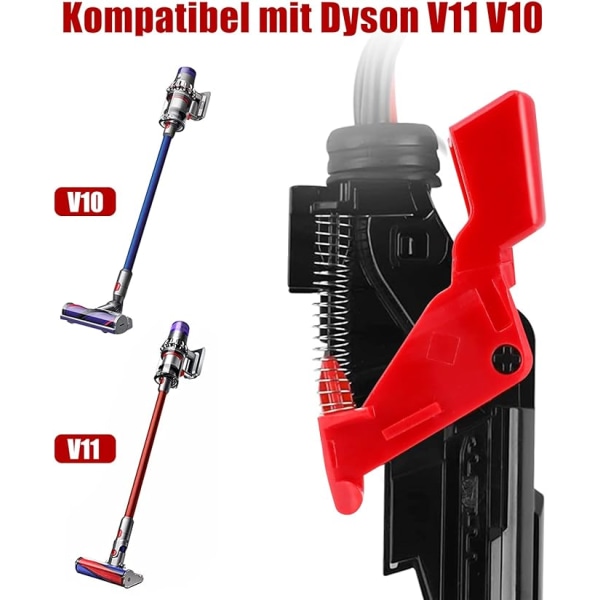 Vahvistettu liipaisinpainike Dyson V11 V10 -pölynimuriin, päivitetty