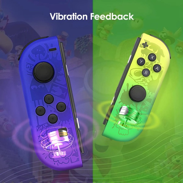 Trådlösa Joy-Con-spelkontroller (L/R) par för Nintendo Switch / OLED / Lite Splatoon 3