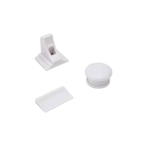 10x Magnetiska Barnlås white 197