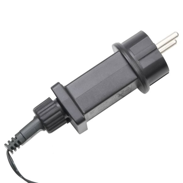 Lyslenke med 600 LED flerfargede pastell 60 m PVC