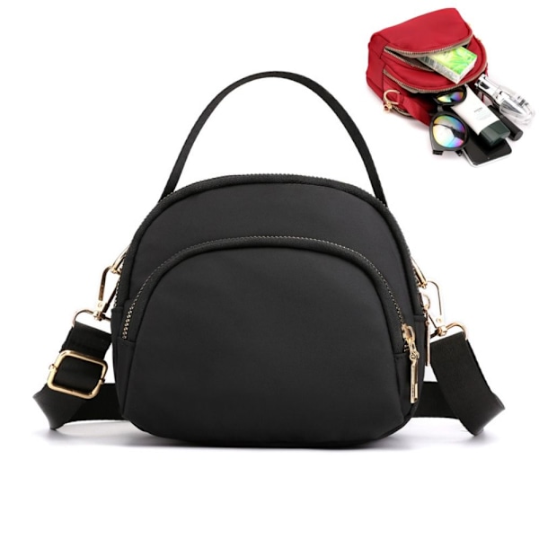 Skuldertaske Axelväska SORT black