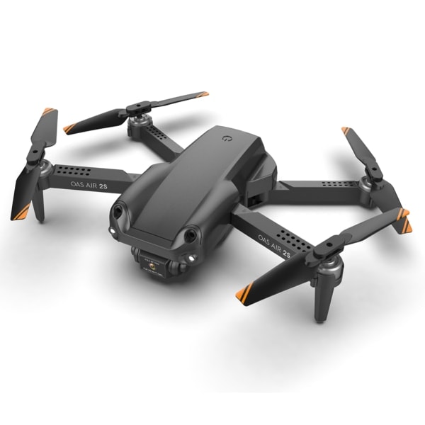Foldbar GPS UAV Optisk flow Blinkende lys Antenne foldbar Fjernbetjening Flyvemaskine WiFi FPV Tresidet forhindring Undgå Sort Enkelt objektiv