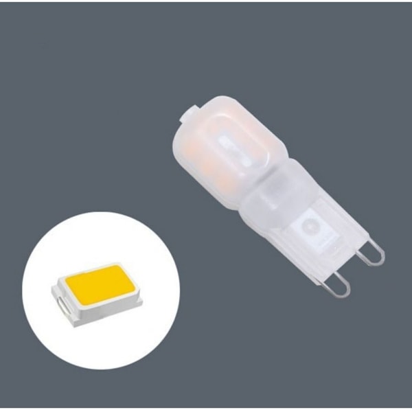 10X G9 LED-lampa Dimbar glödlampa 3W COOL LIGHT COOL LIGHT 3W cool light 3Wcool light