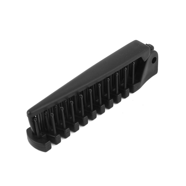Pack of 5 plastic double combs, folding combs, beard combs